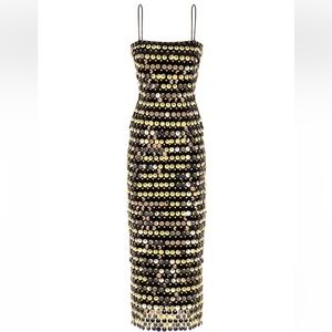 NEW ARRIVALS Phoenix Gold Rider Lily Dress 36